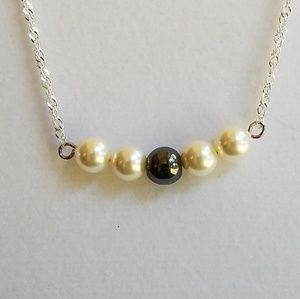 Swarovski pearl pendant